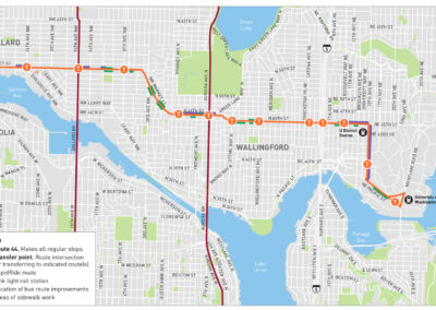 Route 44 East-West Trolley Bus Route