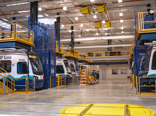Sound Transit’s Operations and Maintenance Facility-East